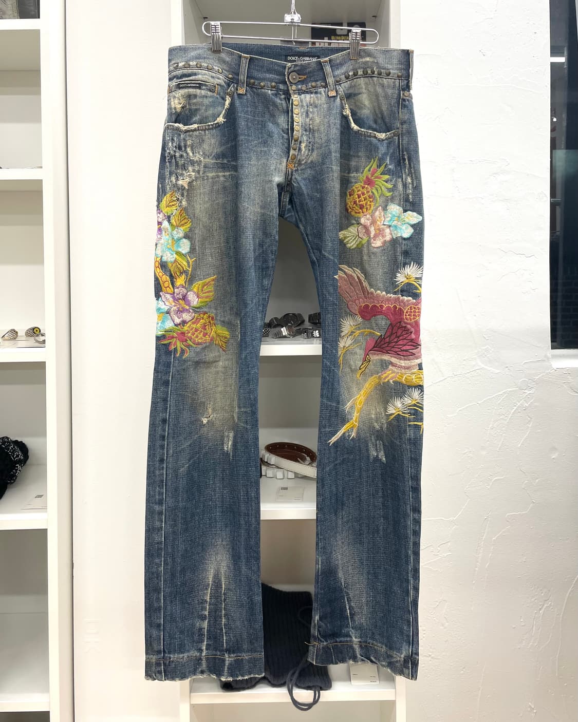 [48] 돌체앤가바나 하와이 데님 팬츠 상품이미지1
