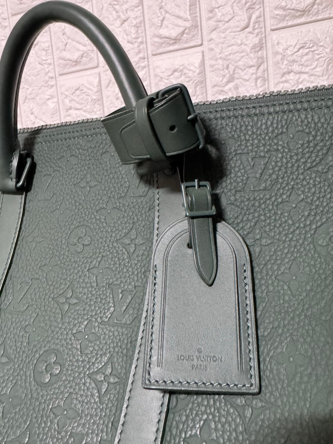 [50] 루이비통 토뤼옹 딥그린 키폴 보스턴백 상품이미지3