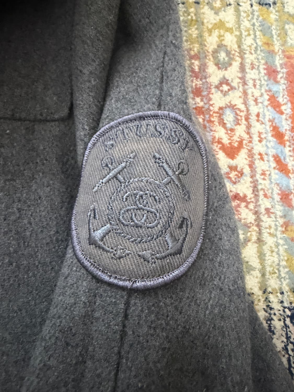 스투시 더블 울 코트 상품이미지4