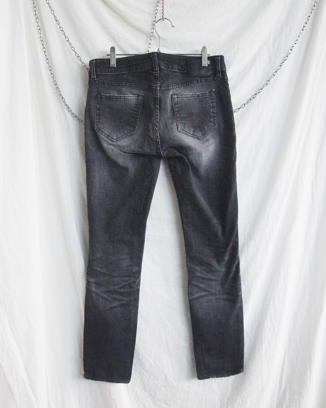 R13 초기 로우라이즈 바이커데님 상품이미지4