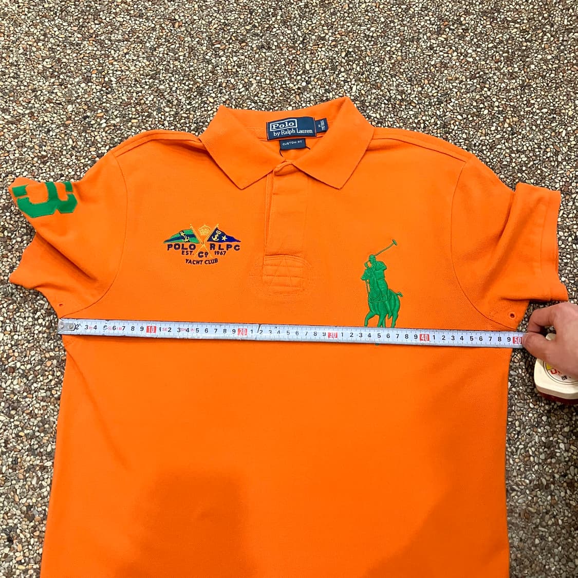 616 폴로 빅포니 카라 반팔 pk 오렌지 상품이미지4
