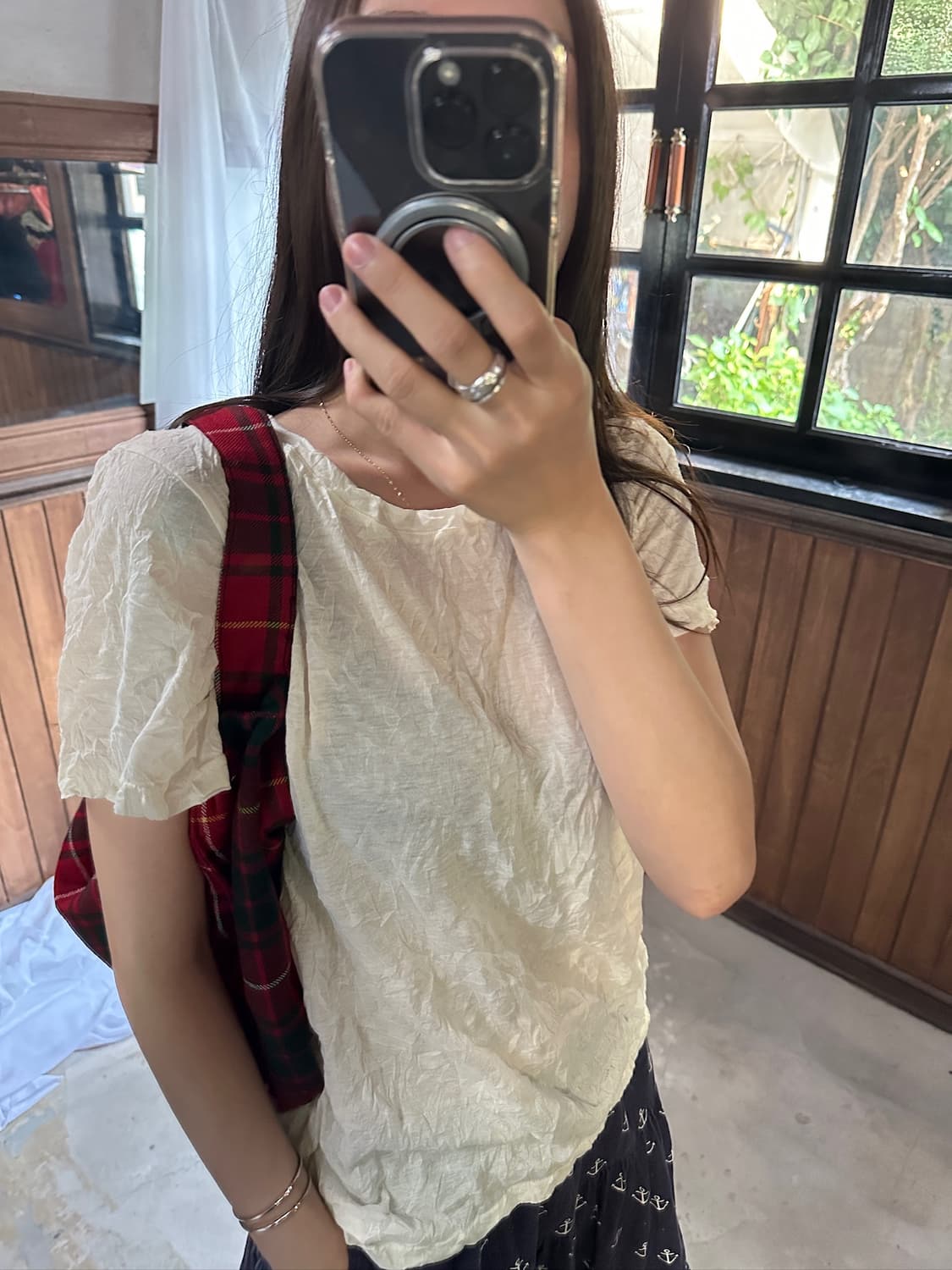 ISSEY MIYAKE ME crinkle tee 상품이미지4