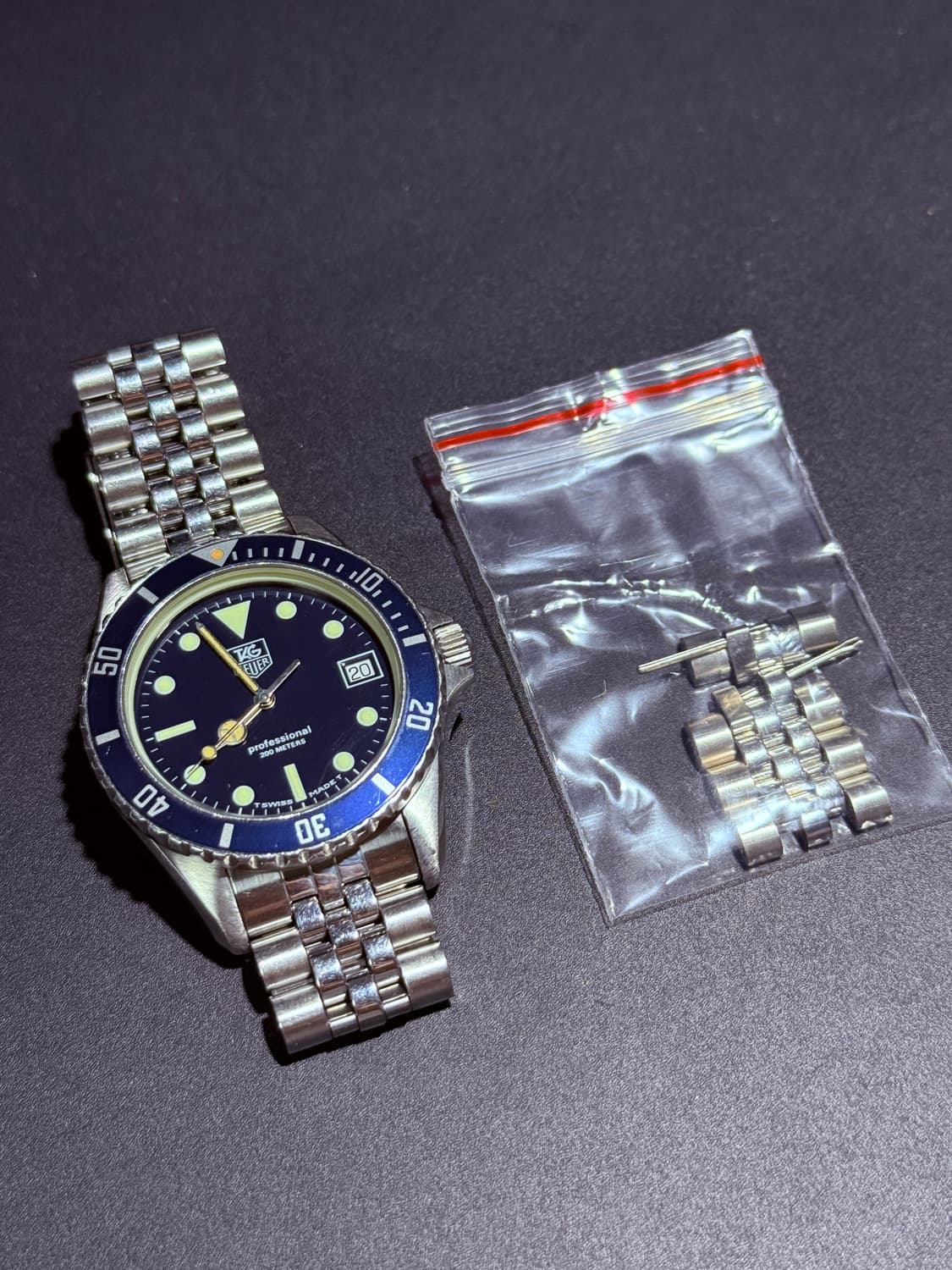 [1990] 태그호이어 980.613B “Deep Matte blue” 상품이미지1