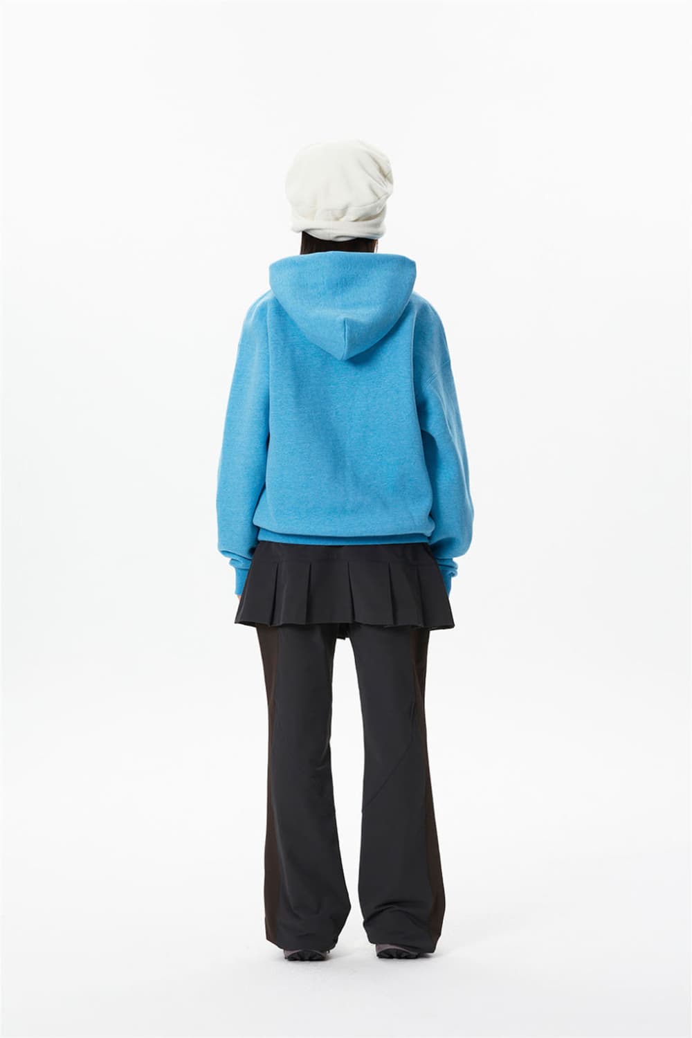 썬러브 플리스 롤 햇 모자 아이보리 상품이미지6