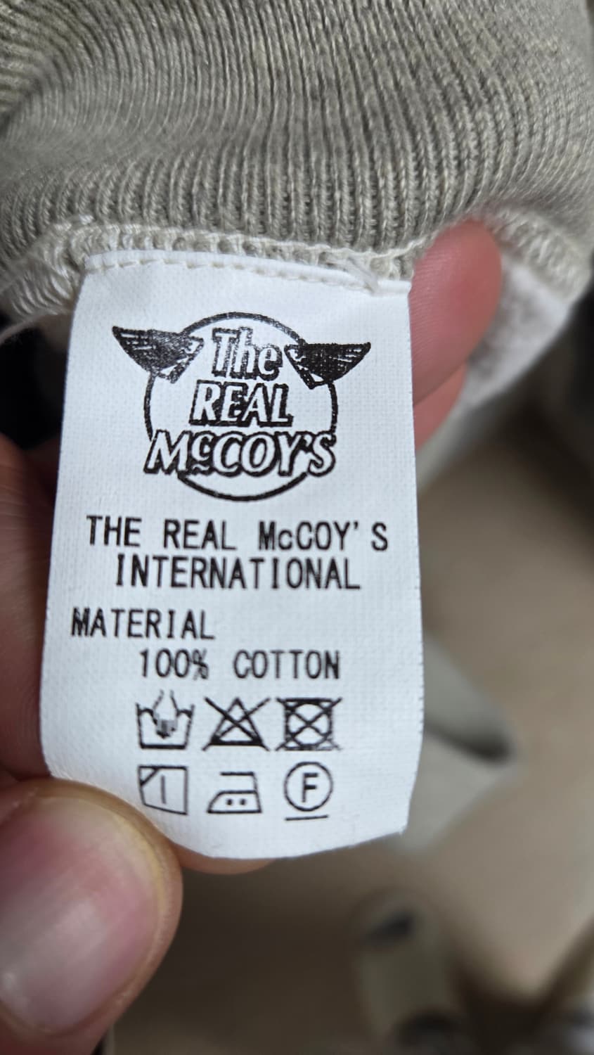 리얼맥코이 플라잉타이거 스웻 xl 상품이미지7