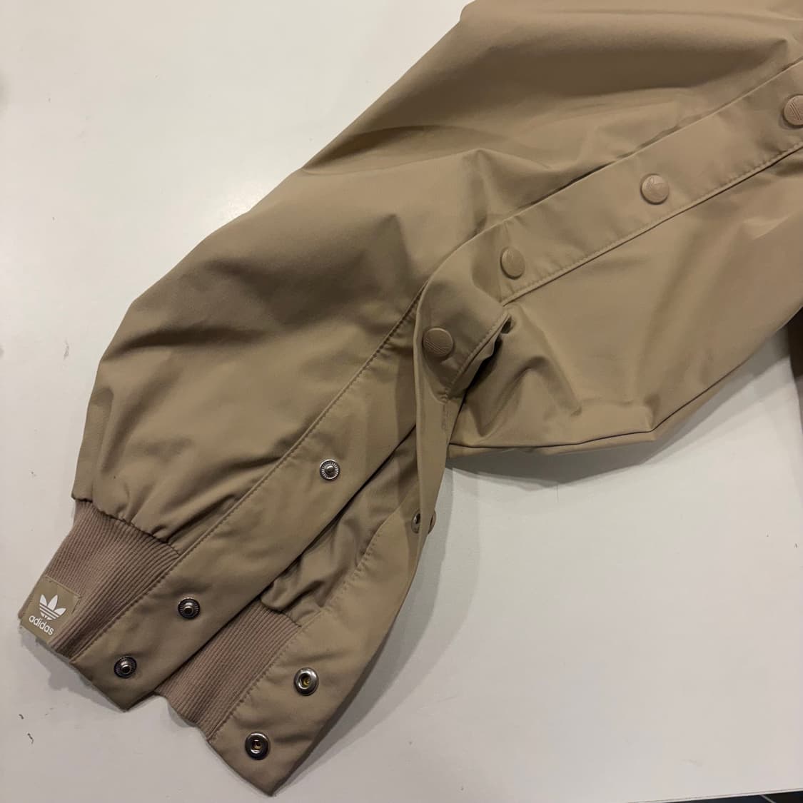 [XL] 아디다스 에센셜 베이지 봄버 버튼 자켓 B701 상품이미지6