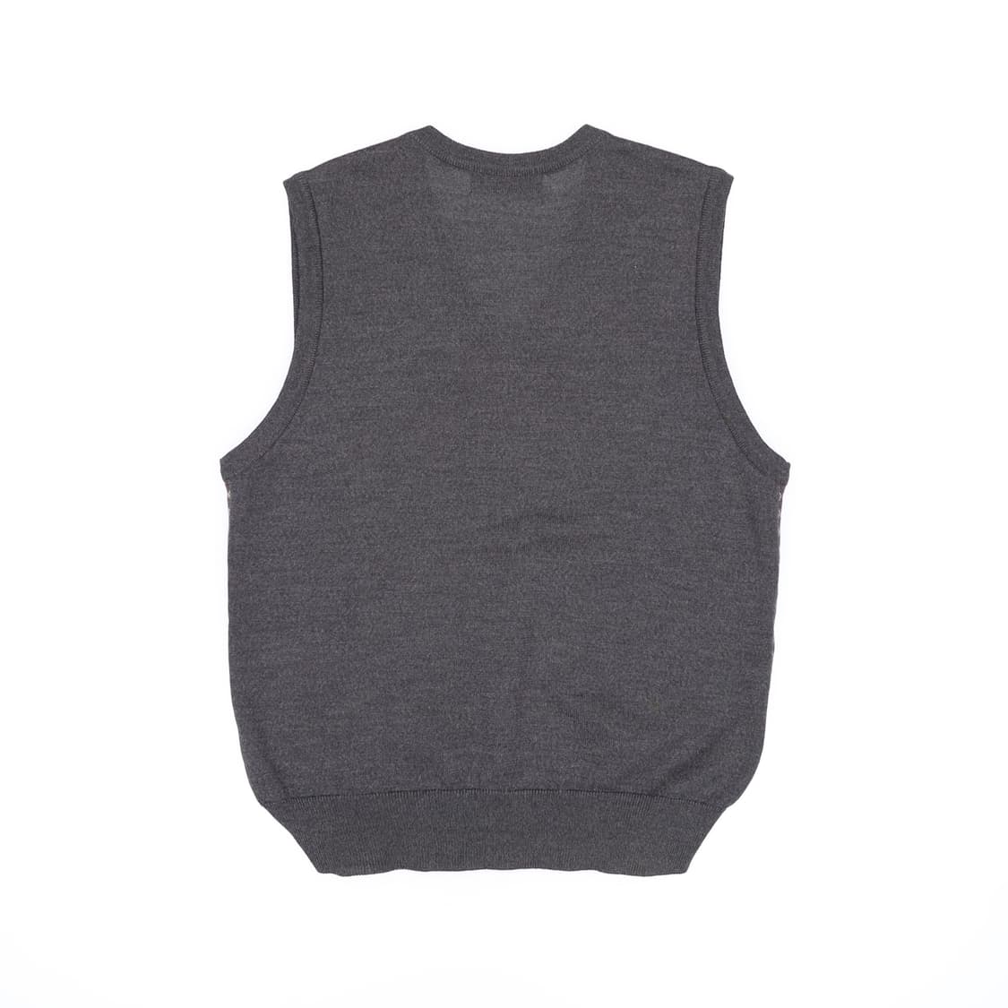 95 입생로랑 빈티지 땡땡이 체크 브이넥 니트 4279 상품이미지2