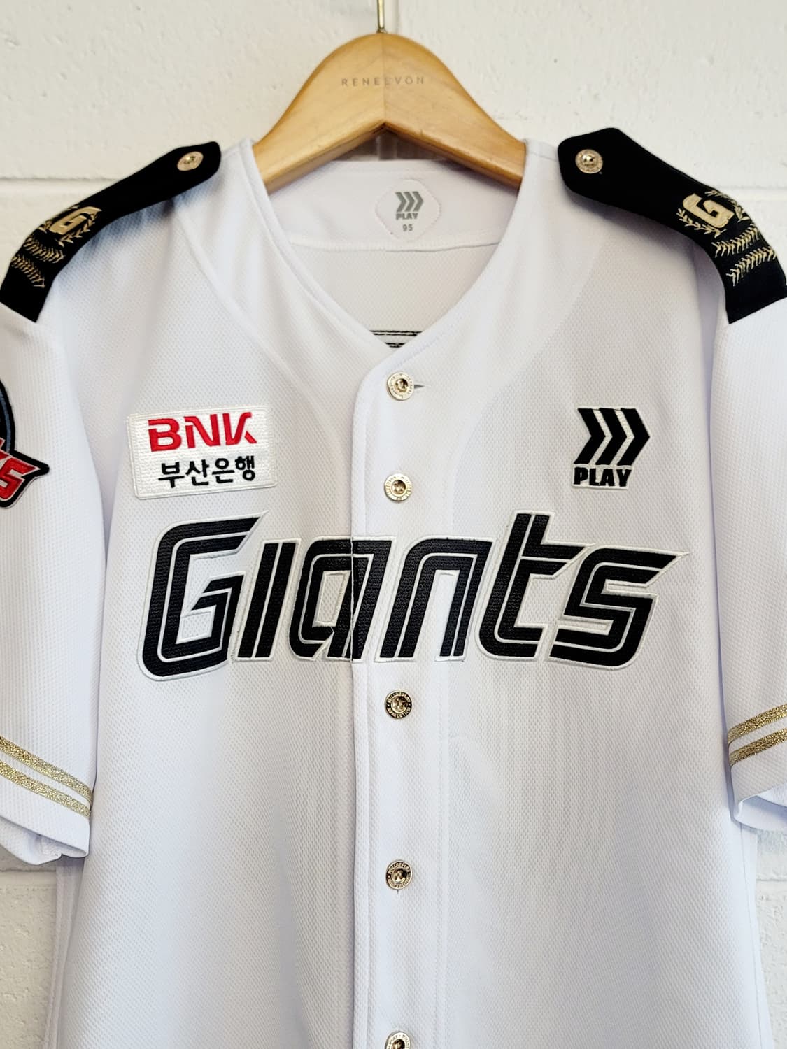 롯데자이언츠 2024 밀리터리 해군 프로페셔널 유니폼(No.91 윤동희) 상품이미지3