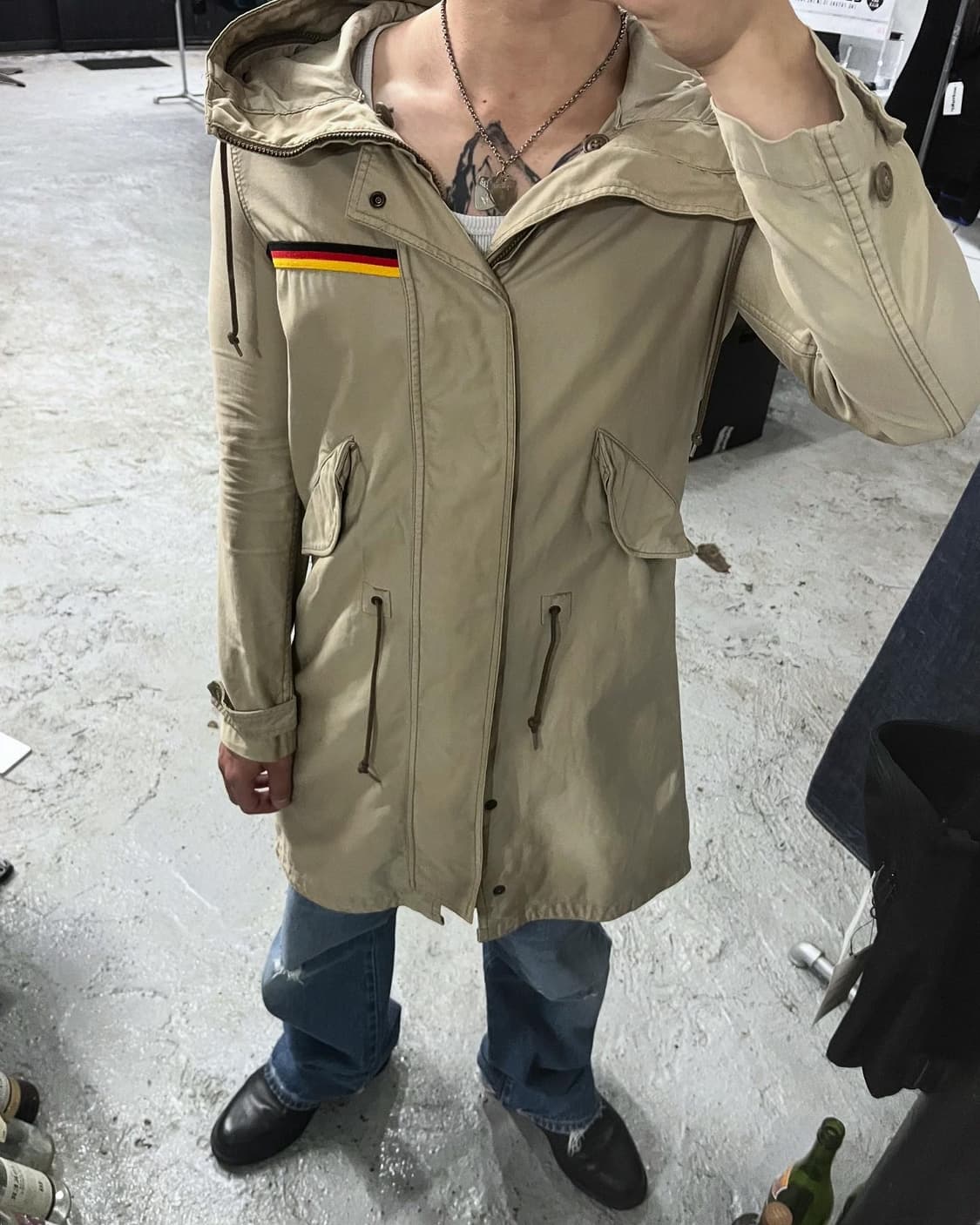 90s Hysteric Glamour germany moz coat 상품이미지2