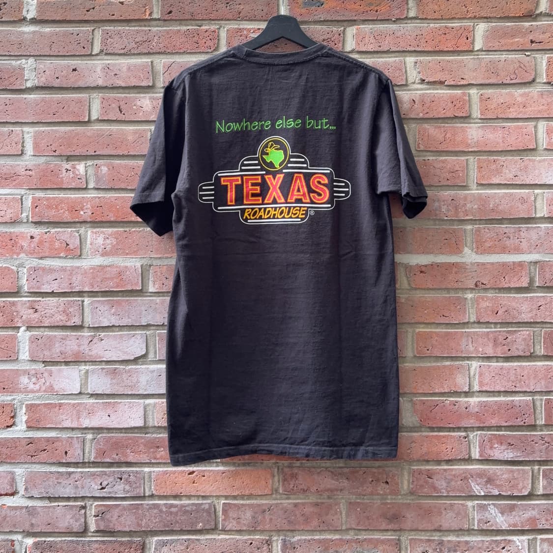 Texas Roadhouse 전후면 로고 그래픽 티셔츠 상품이미지1