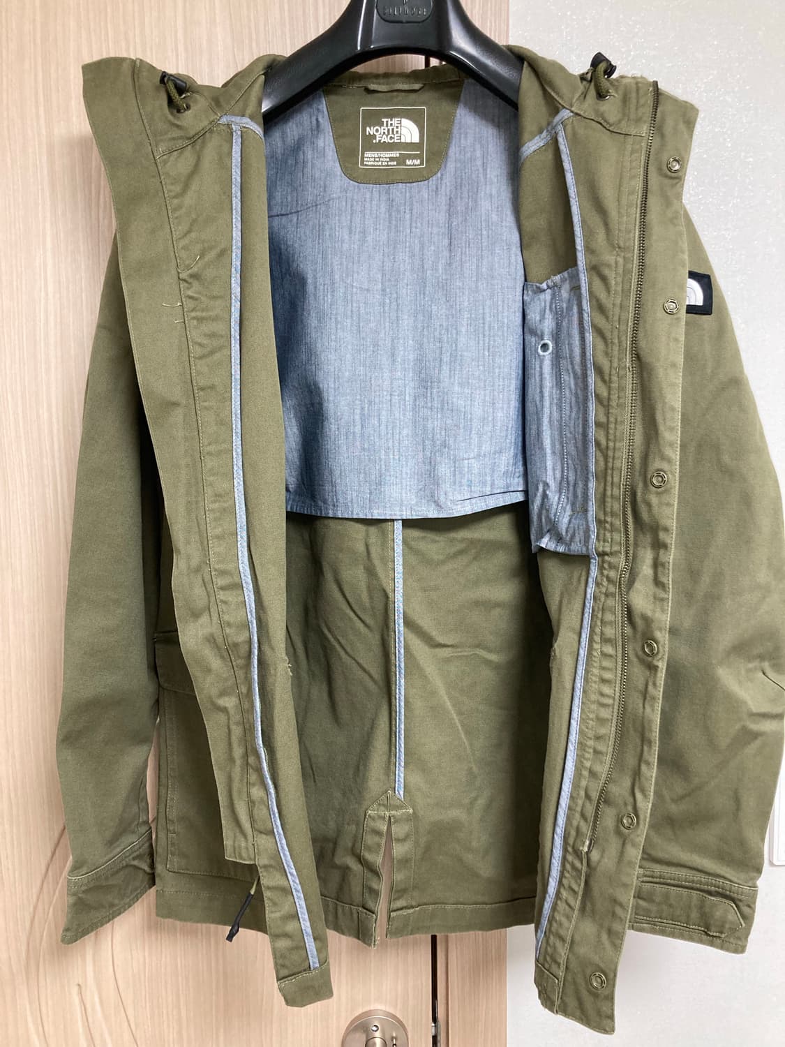 노스페이스 마운틴파카 올리브 M 상품이미지3