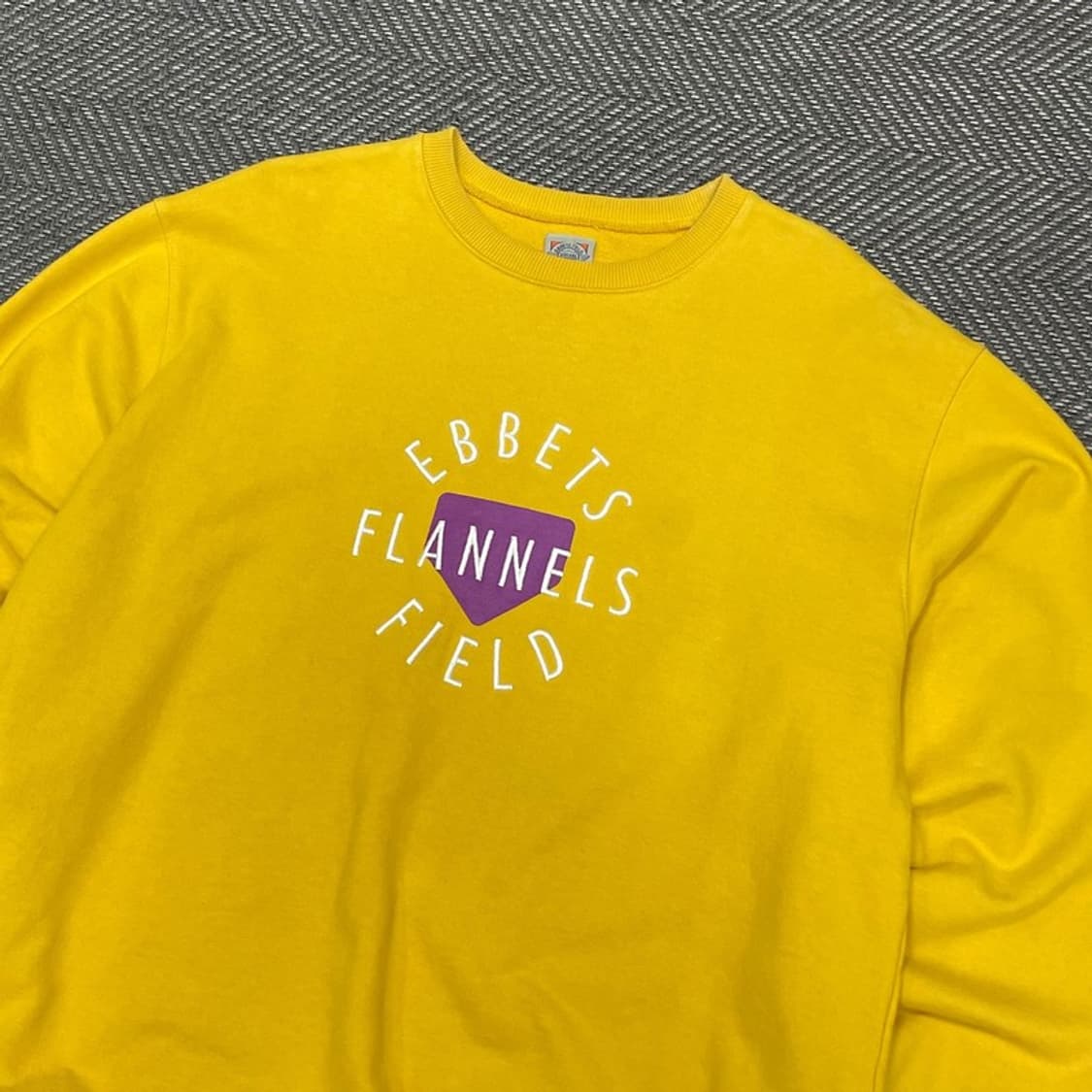 이벳필드 자수 로고 맨투맨 v0228 상품이미지3