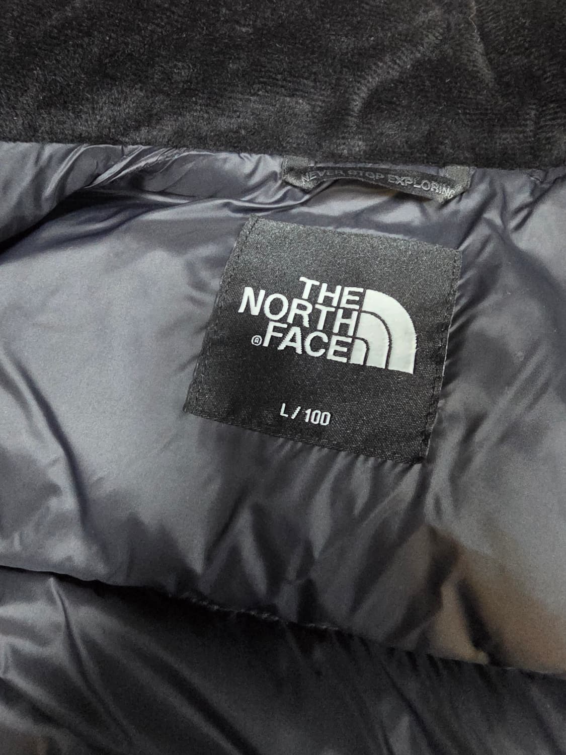 노스페이스 노벨티 로프티 다운 자켓 리얼 블랙 L 상품이미지7