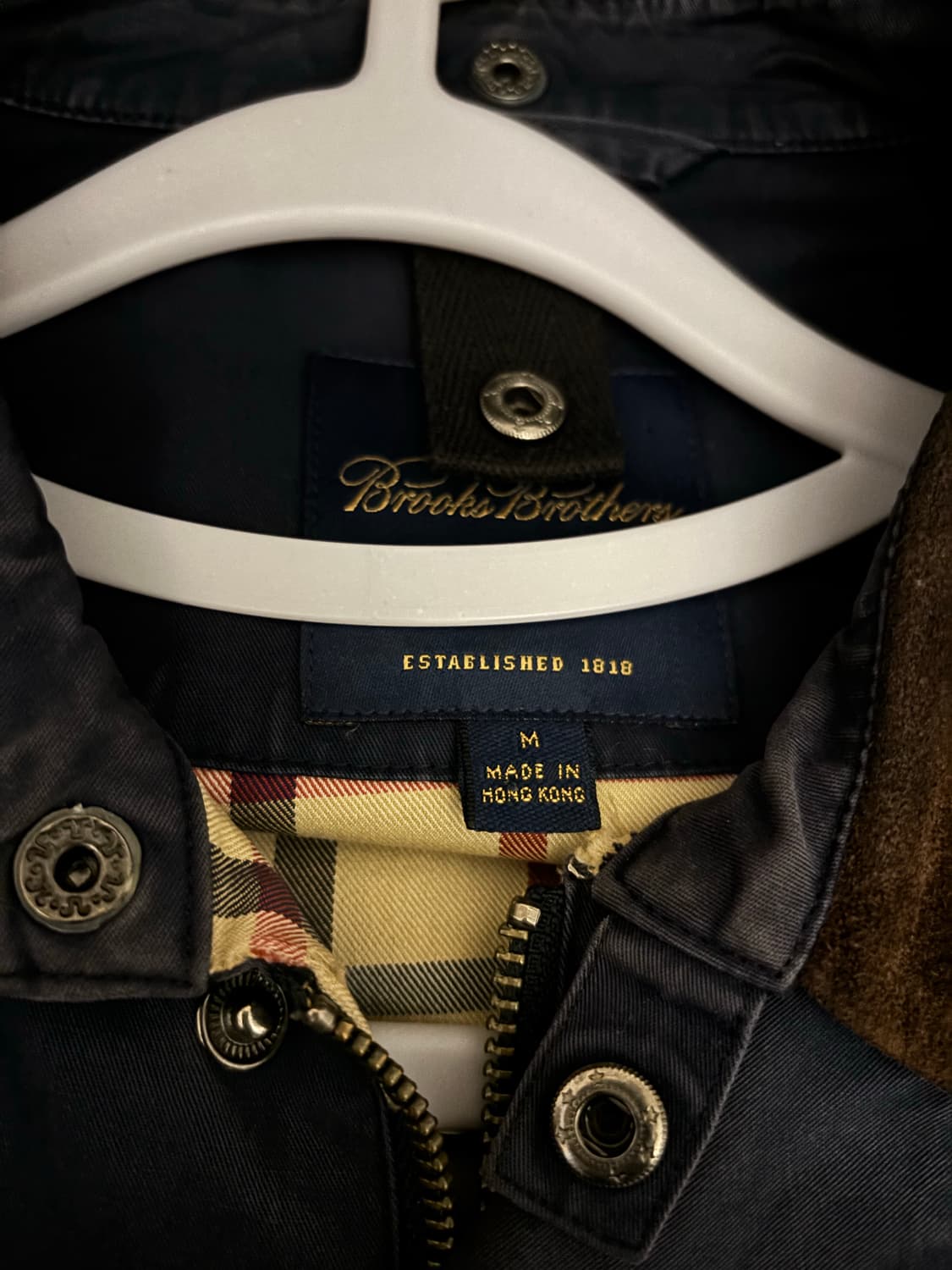 vintage brooks brothers 왁스 자켓 상품이미지3