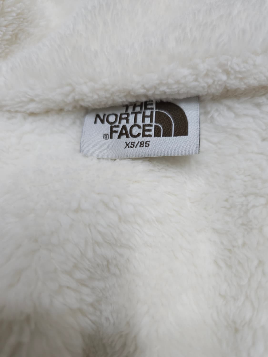 노스페이스 아이보리색 뽀글이 플리스 상품이미지5