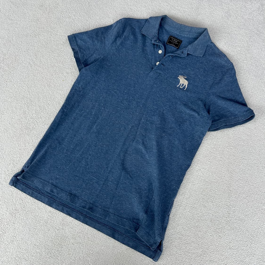 아베크롬비 네이비 반팔 카라티 L 상품이미지1