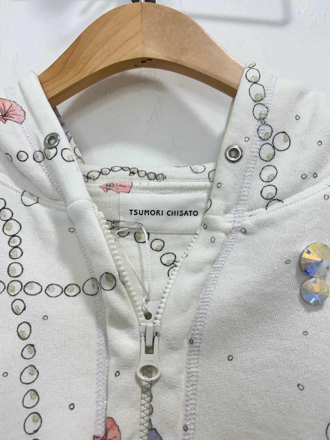 Tsumori chisato 조개 진주 후드집업 상품이미지7