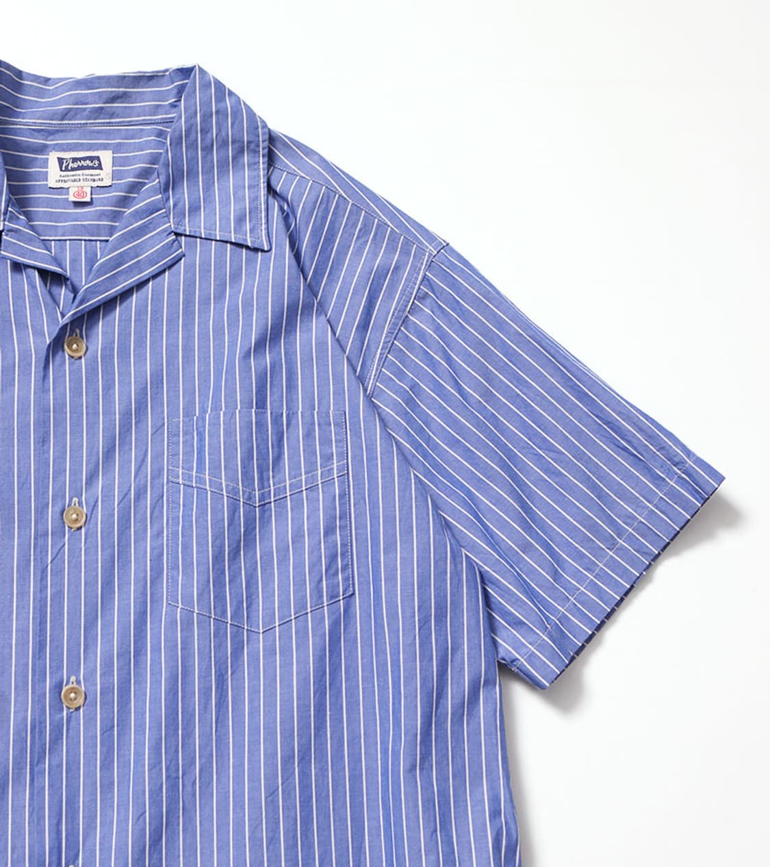 PHERROW’S - STRIPE WORK SHIRT 상품이미지5