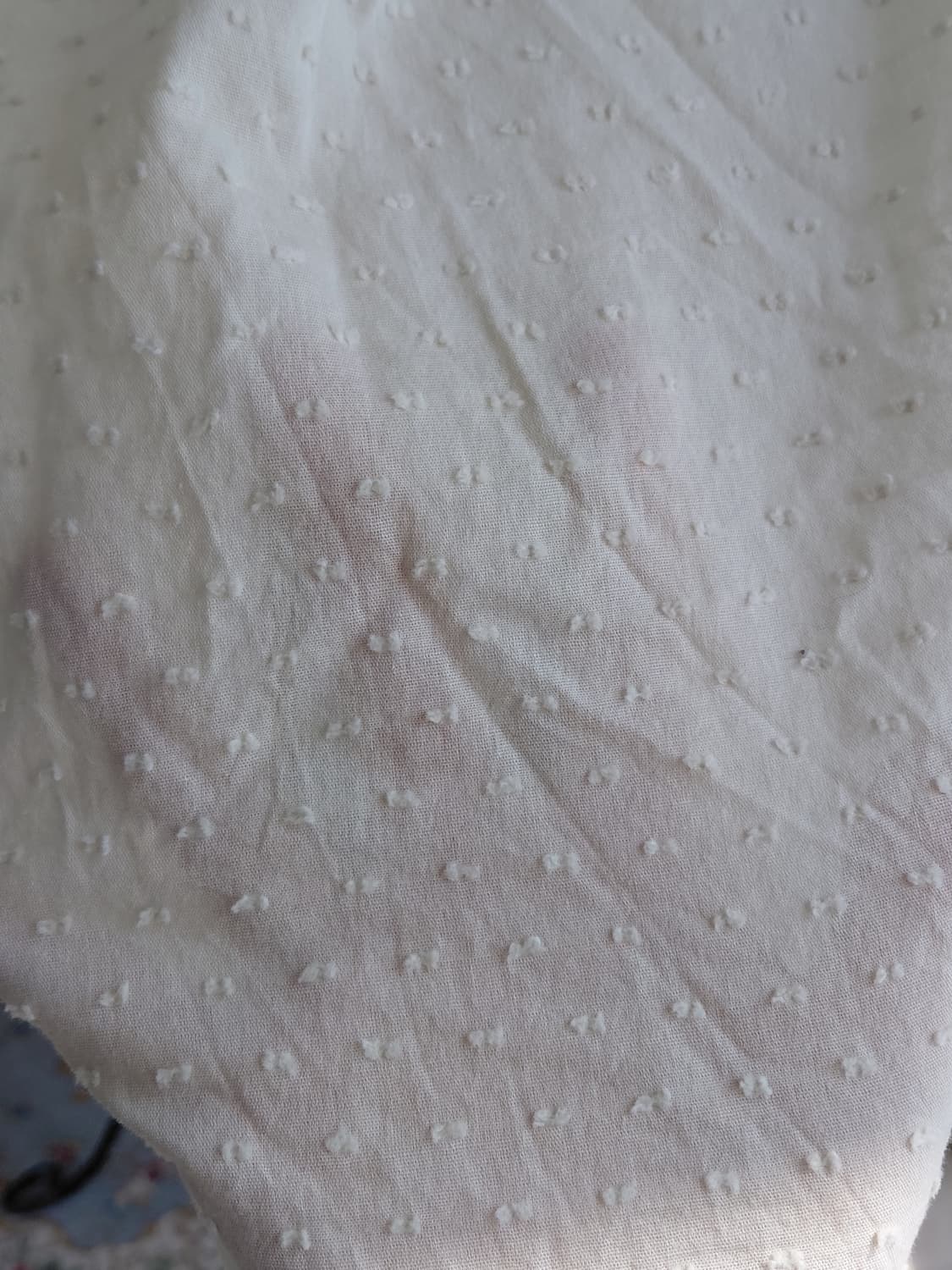 [일본빈티지] 아이보리+연두 랩 블라우스 펀칭 반팔 끈 블라우스 상품이미지4