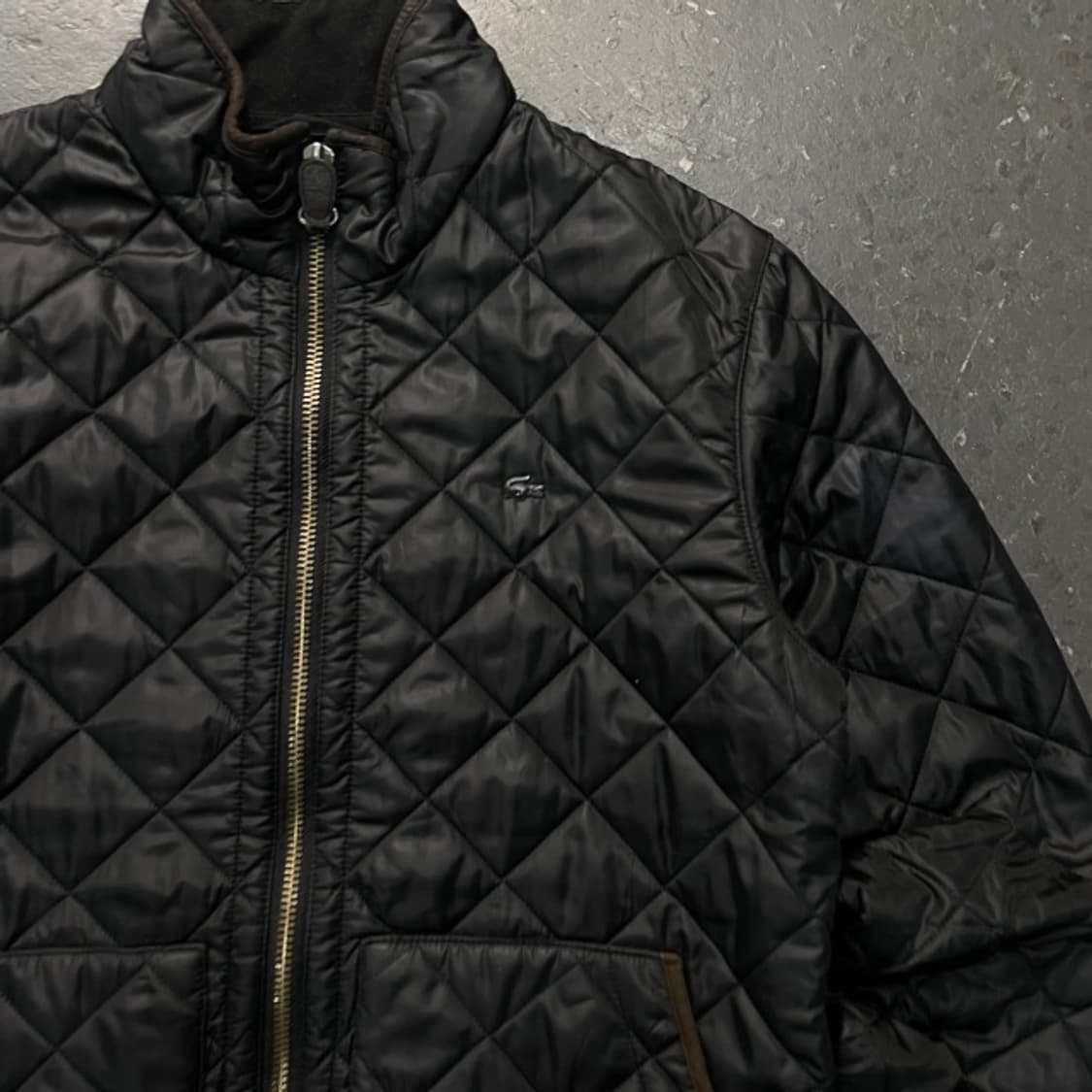 100 라코스테 퀄팅 자켓 상품이미지2