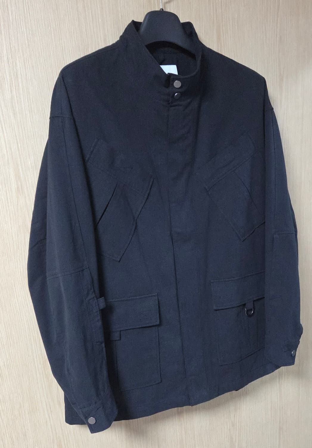 (착샷) 리버클래시 립스탑 모즈 자켓 블랙  상품이미지3