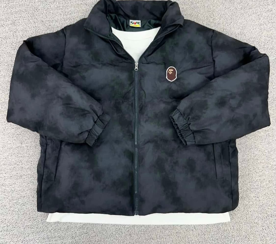 베이프 차콜 푸퍼 그레이시 패딩 상품이미지1