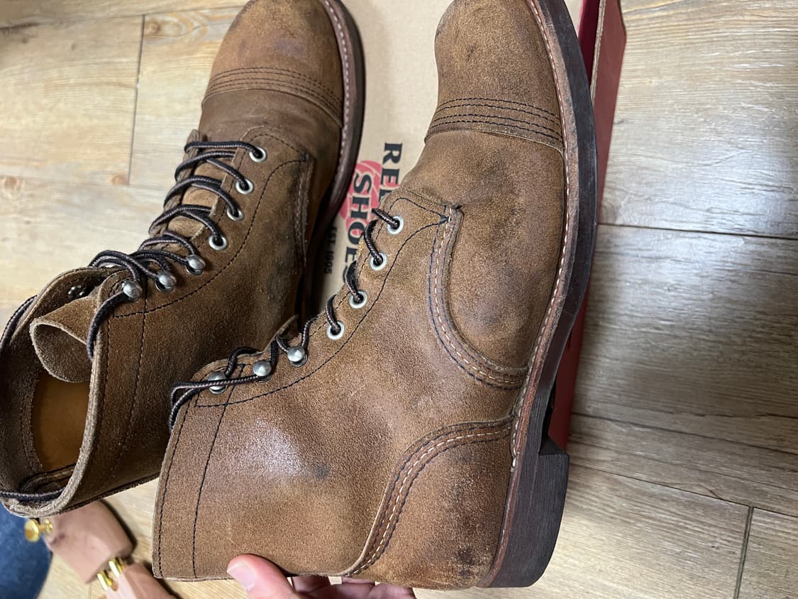 택포27) 레드윙 8083 호손 뮬 스키너 us9.5 275사이즈 상품이미지4