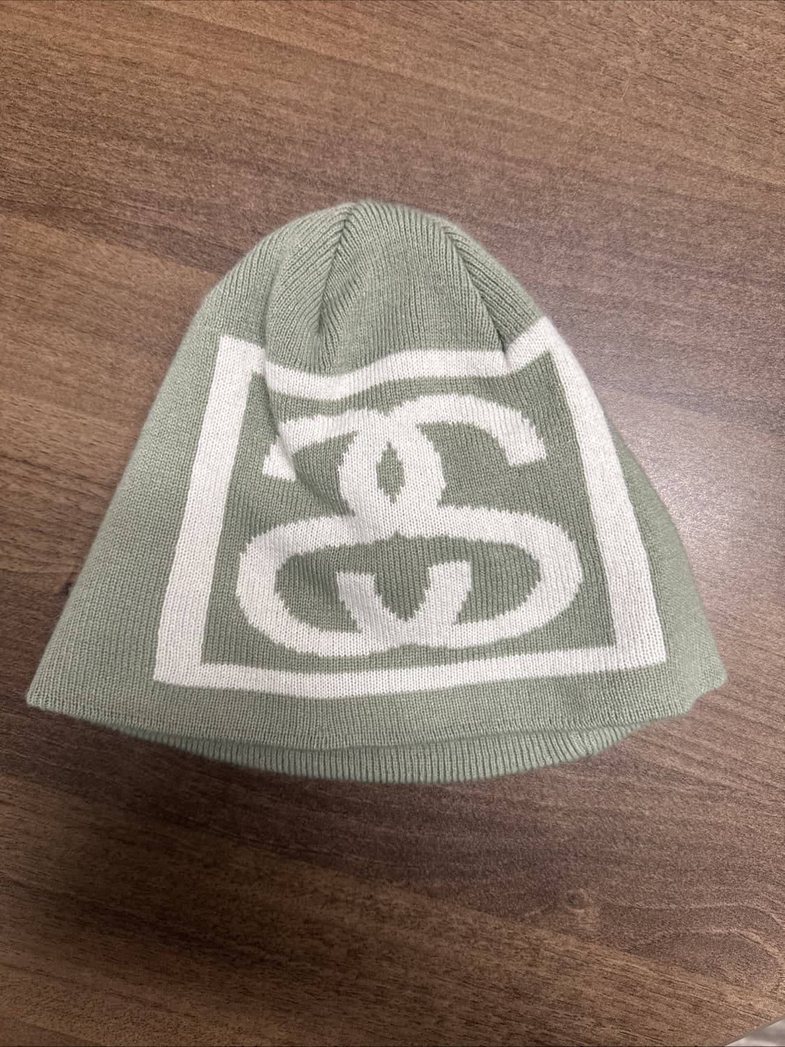 스투시 빅로고 박스 니트 비니 상품이미지1