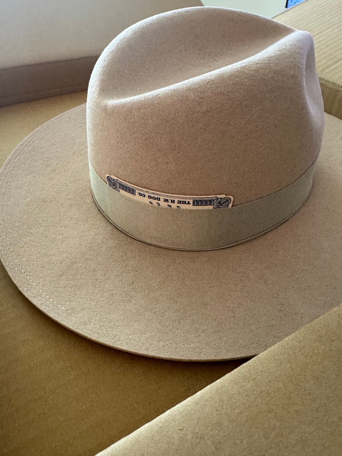 H.W DOG&CO. 페도라 팝니다. 상품이미지3
