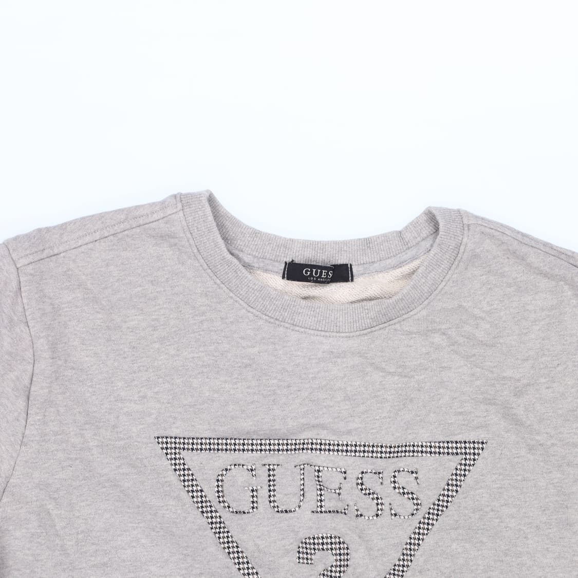 [L] 게스 삼각로고 빅로고 맨투맨 긴팔티 0114J 상품이미지4