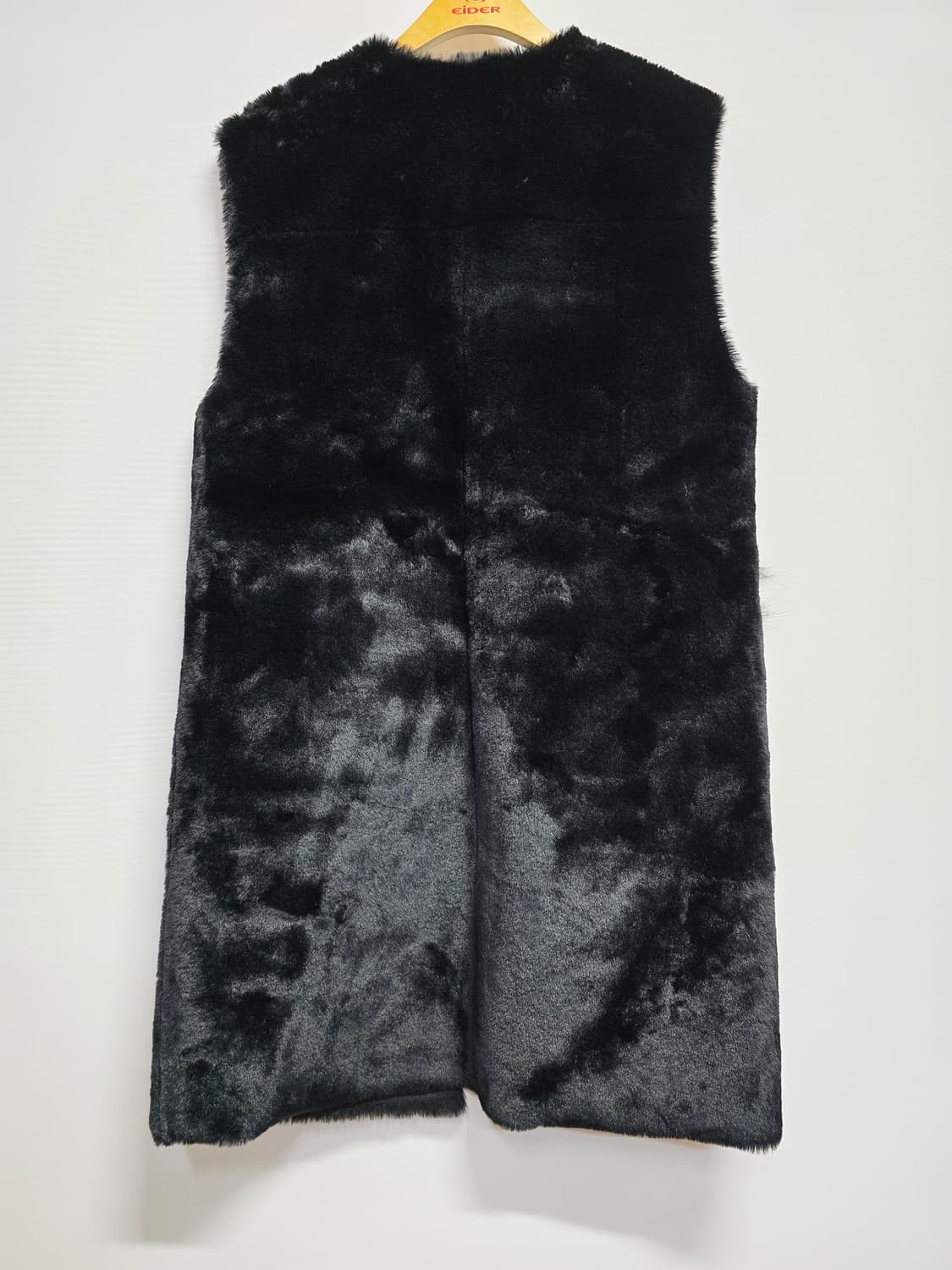 jj지고트 블랙 퍼 조끼 상품이미지5