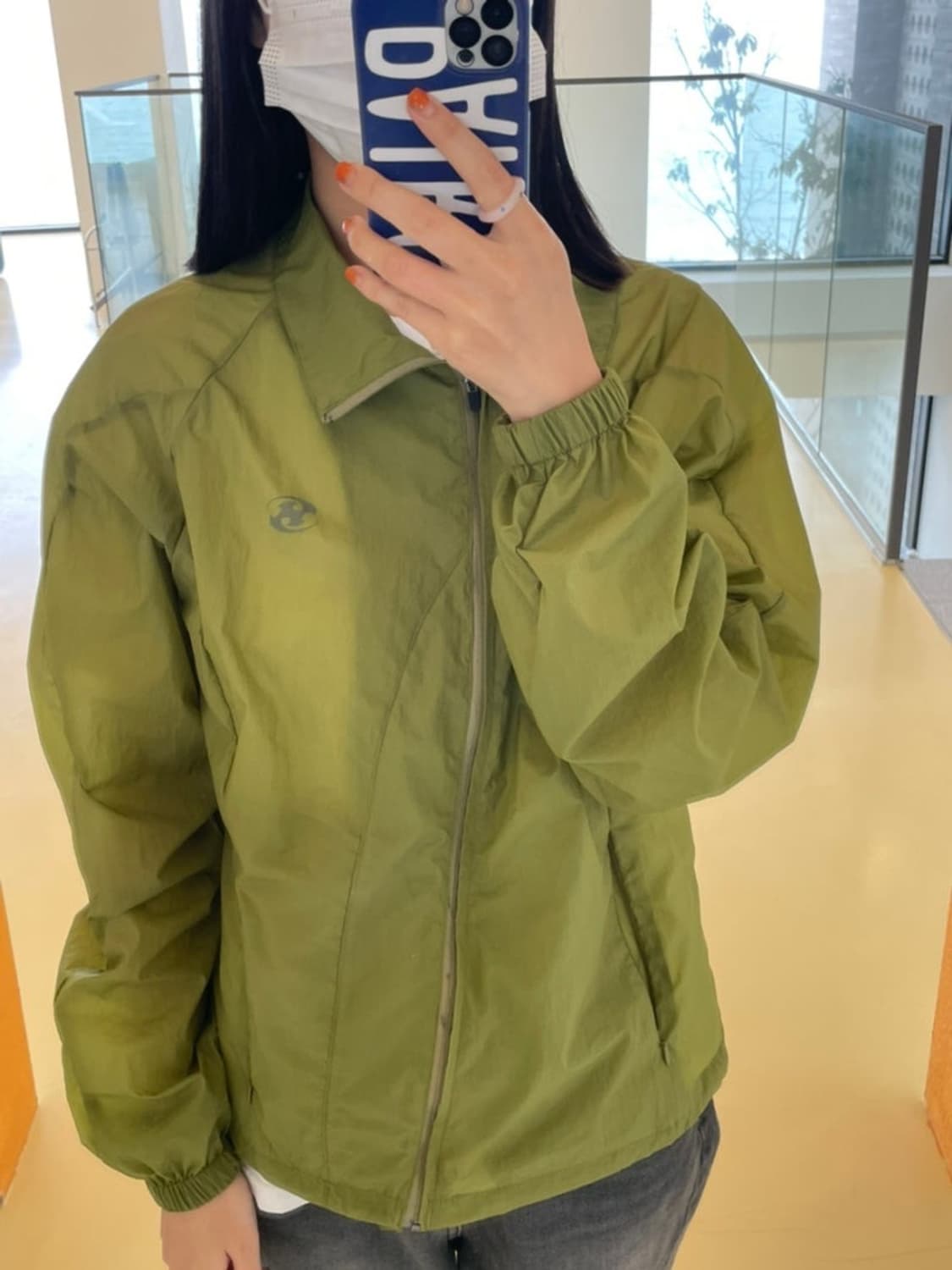 산산기어 22ss 바람막이 상품이미지5