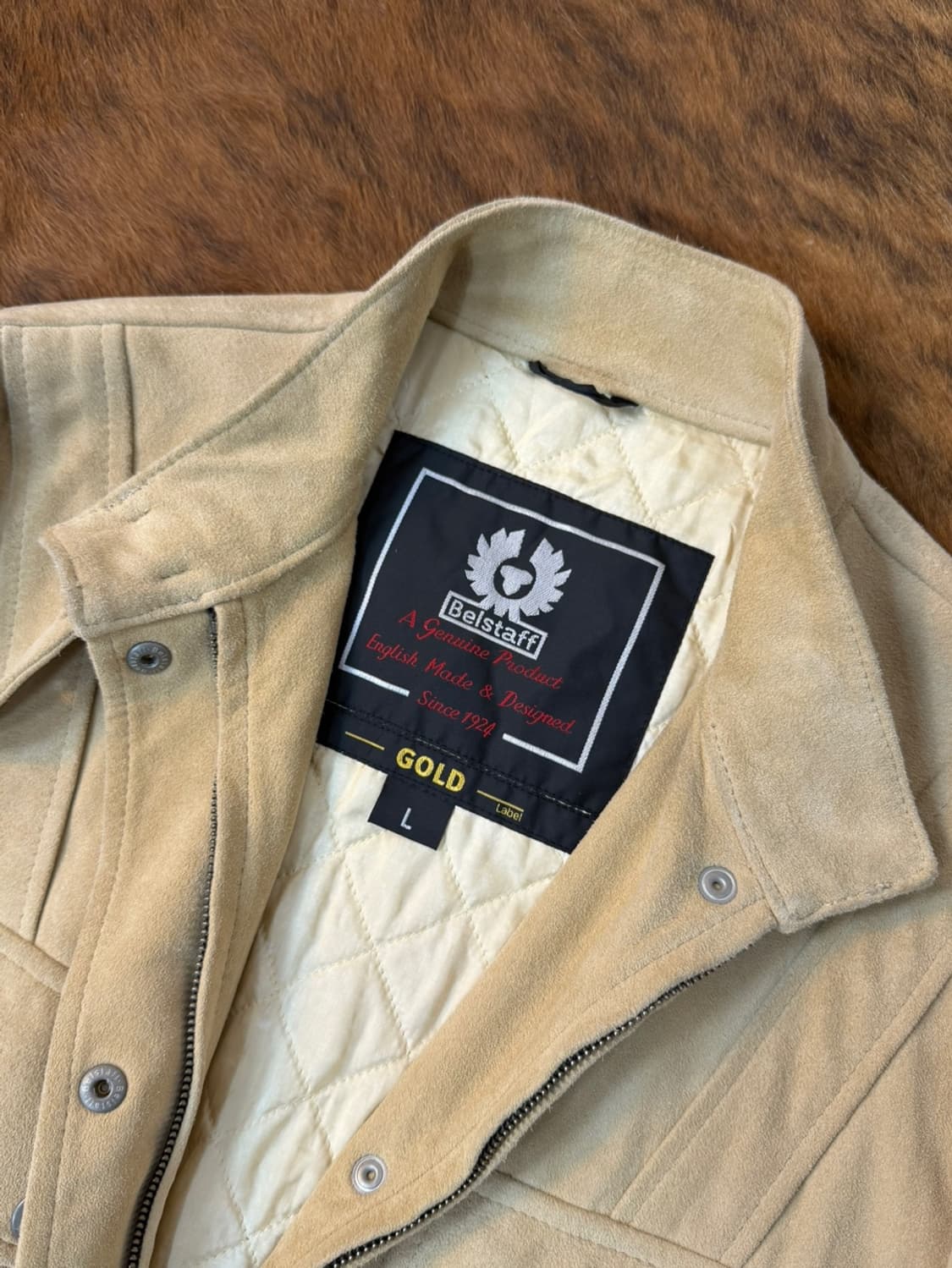 벨스타프 아비터 스웨이드 자켓 상품이미지5