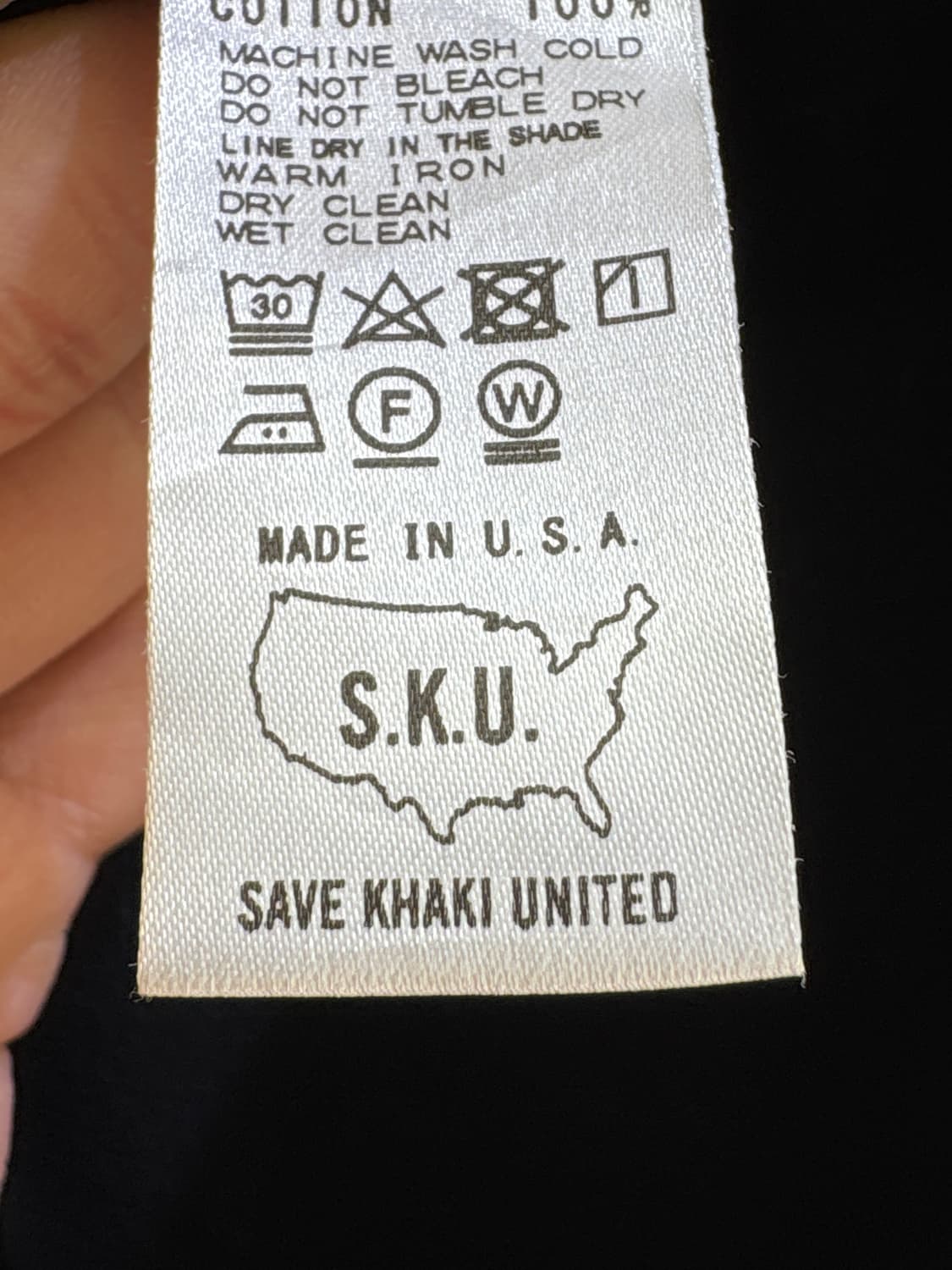 SAVE KHAKI UNITED (Made in USA) 셔츠 상품이미지8