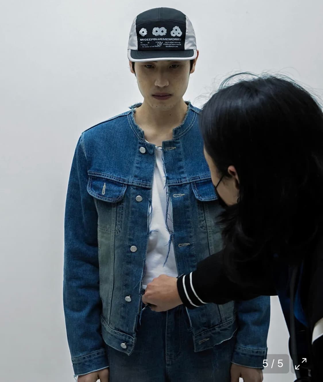 마이딥블루메모리즈 캠프캡 상품이미지5