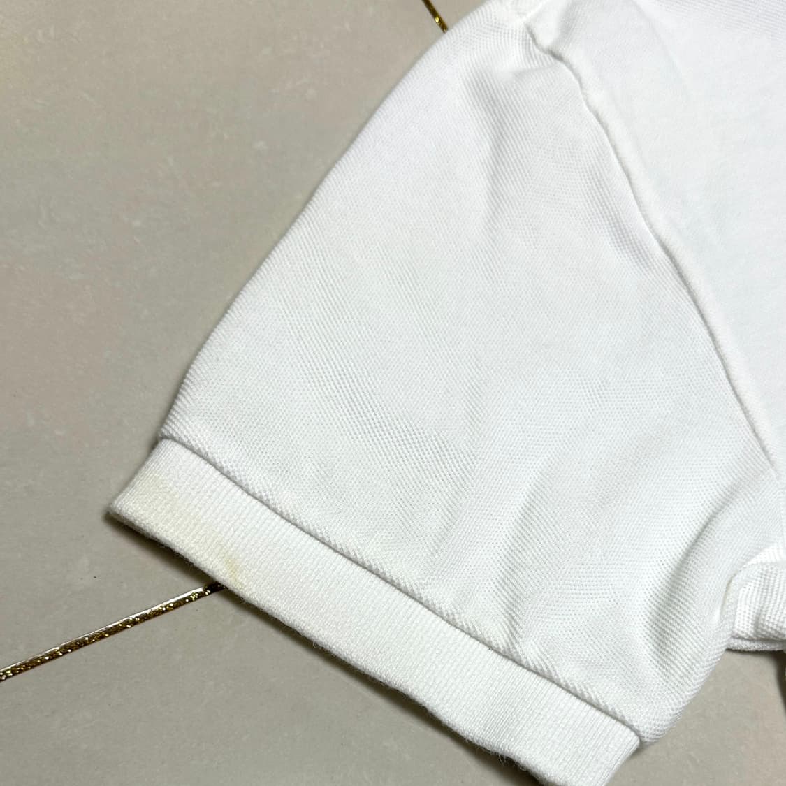 랄프로렌 폴로 피케 반팔 셔츠 화이트 상품이미지4