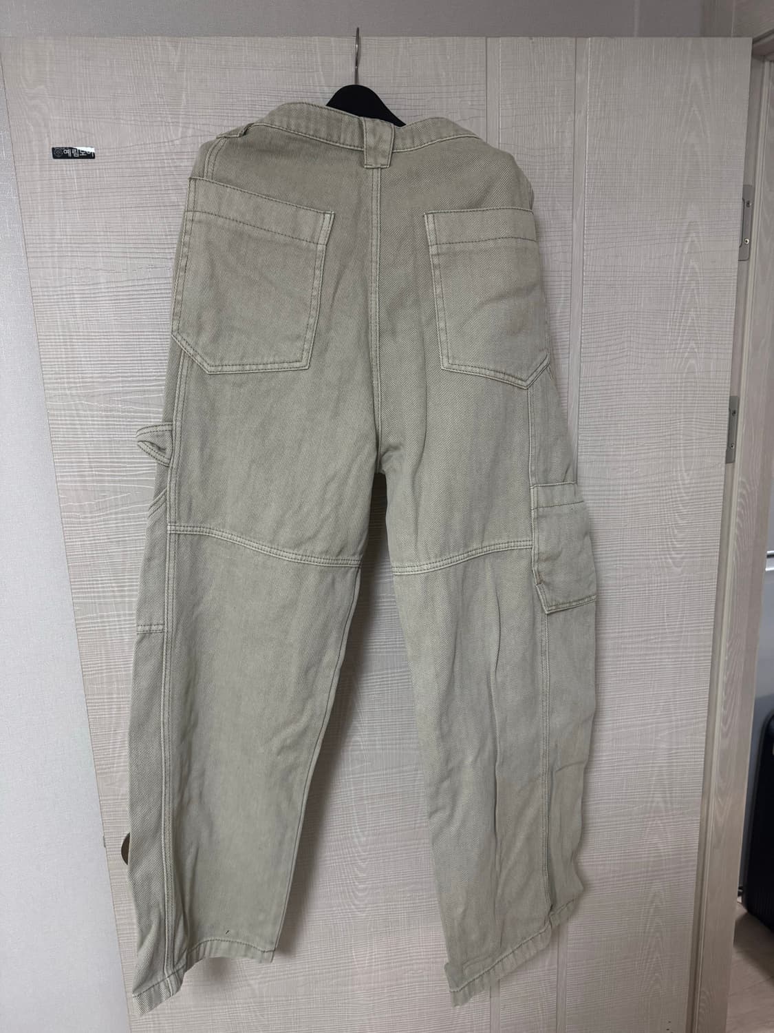 가먼트 다이드 페인터 팬츠 BEIGE 상품이미지3