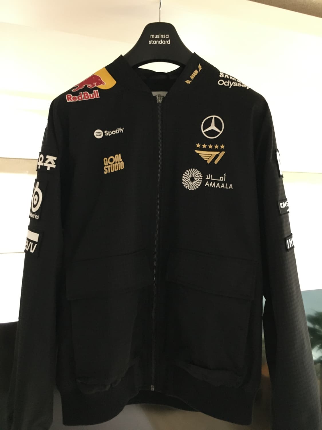 T1 티원 2025 월즈 유니폼 자켓 XL 노마킹 상품이미지2