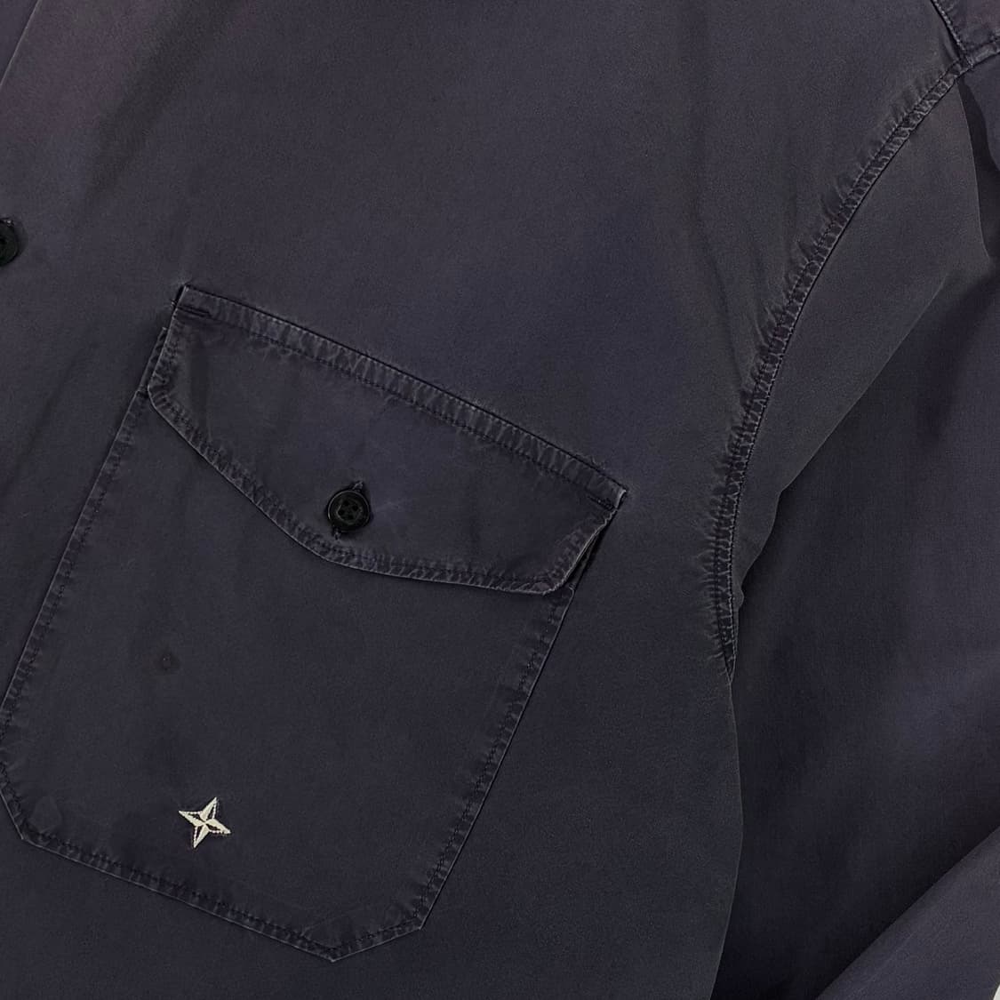 Stone island  스톤 아일랜드 90,s og 다이워시드 셔츠 상품이미지3