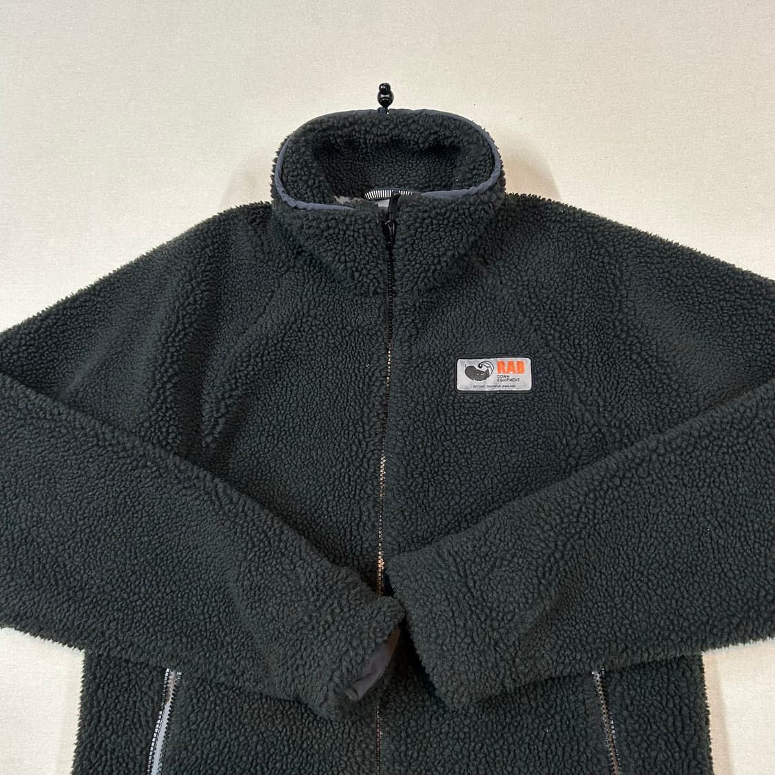 M) 랩 RAB 블랙 플리스 파일 자켓 상품이미지2