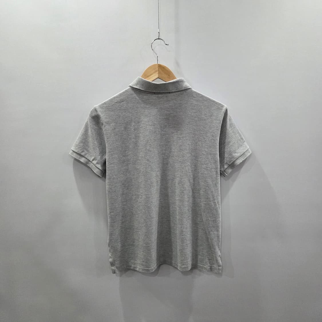 폴로랄프로렌 우먼 피케 카라 반팔티 그레이 M 상품이미지4