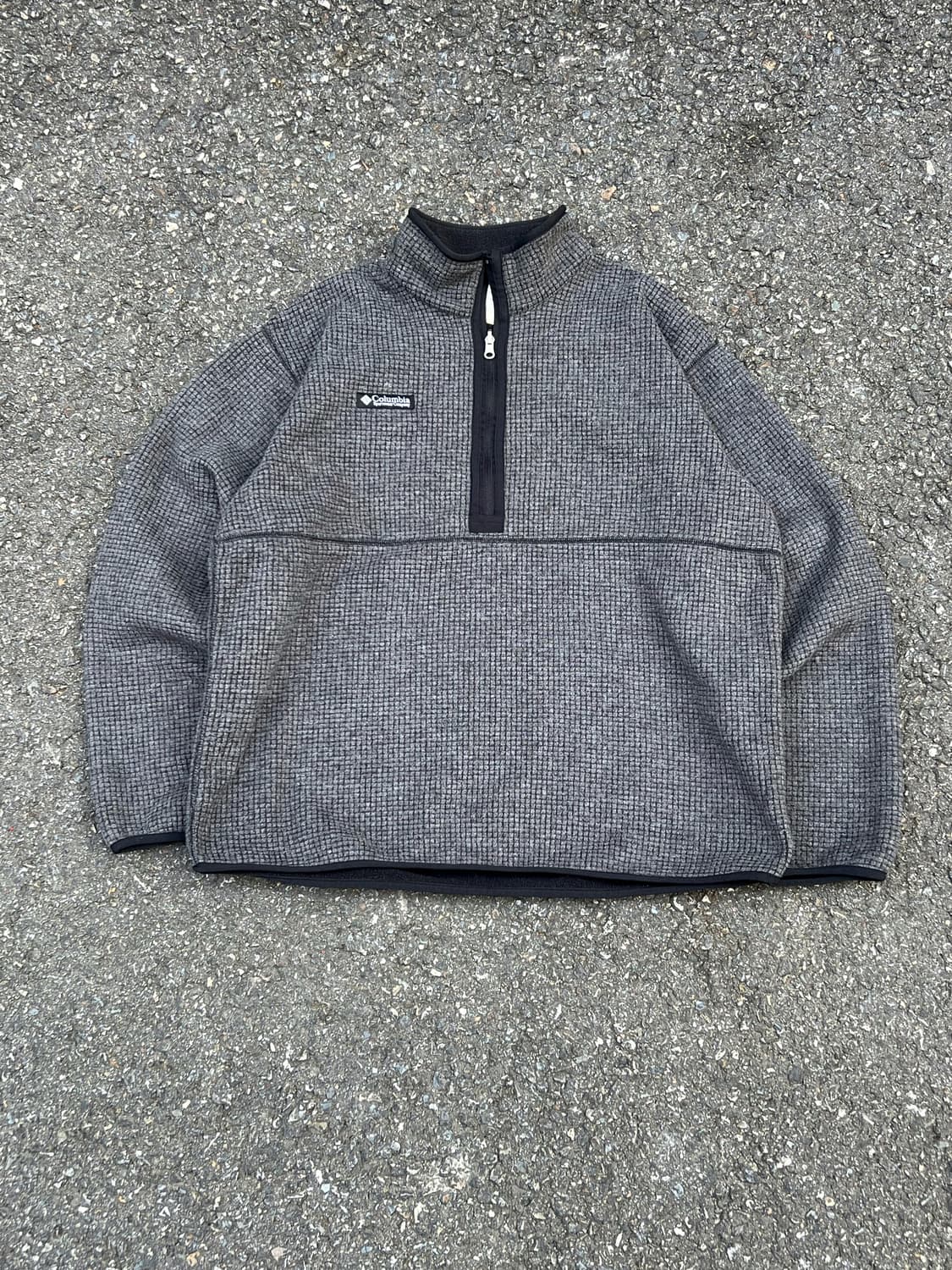 Columbia Half Zip Waffle Reversible 상품이미지1