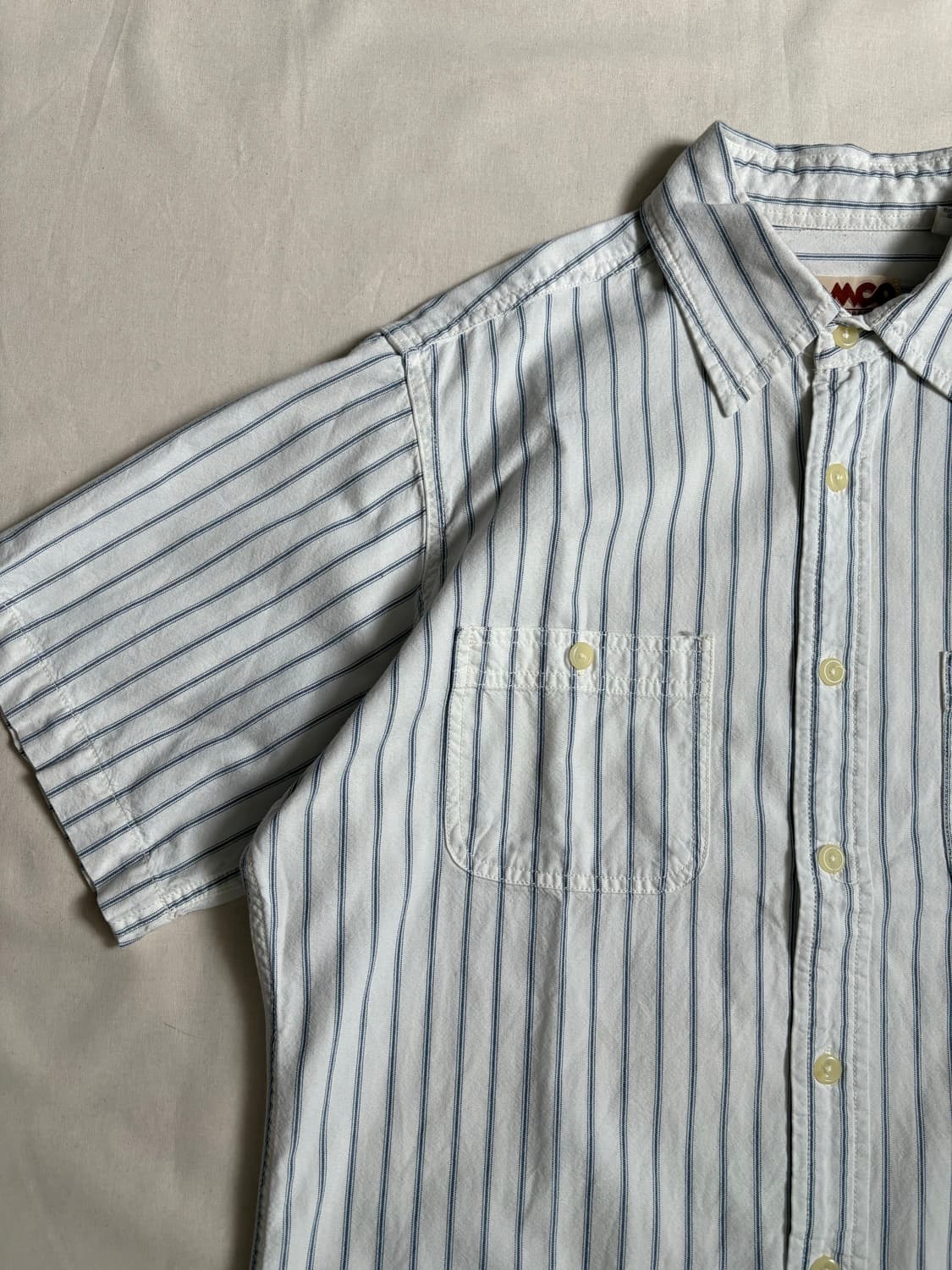 striped short sleeved shirt 상품이미지3