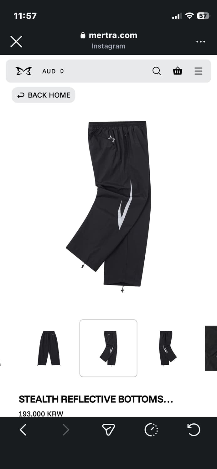 STEALTH REFLECTIVE BOTTOMS 상품이미지3