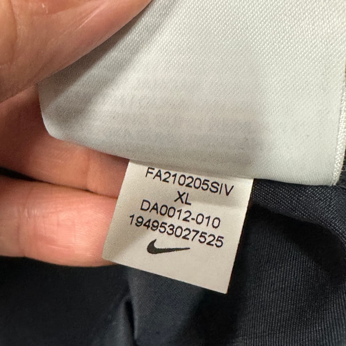 나이키 블랙 아노락 후드 자켓 XL 상품이미지4