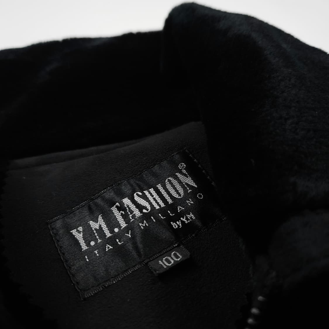  아카이브 빈티지 스웨이드 레더 무스탕 자켓 (L) 상품이미지4