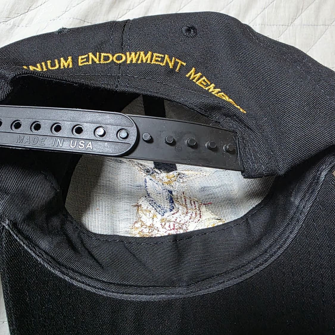 [OS] 빈티지 NRA 매티보이 볼캡 ver. 페이딩 컨디션 상품이미지4