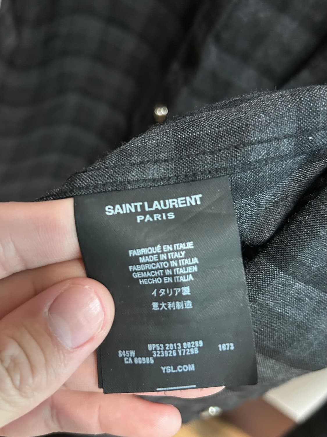 13FW Hedi slimane western shirt 상품이미지3