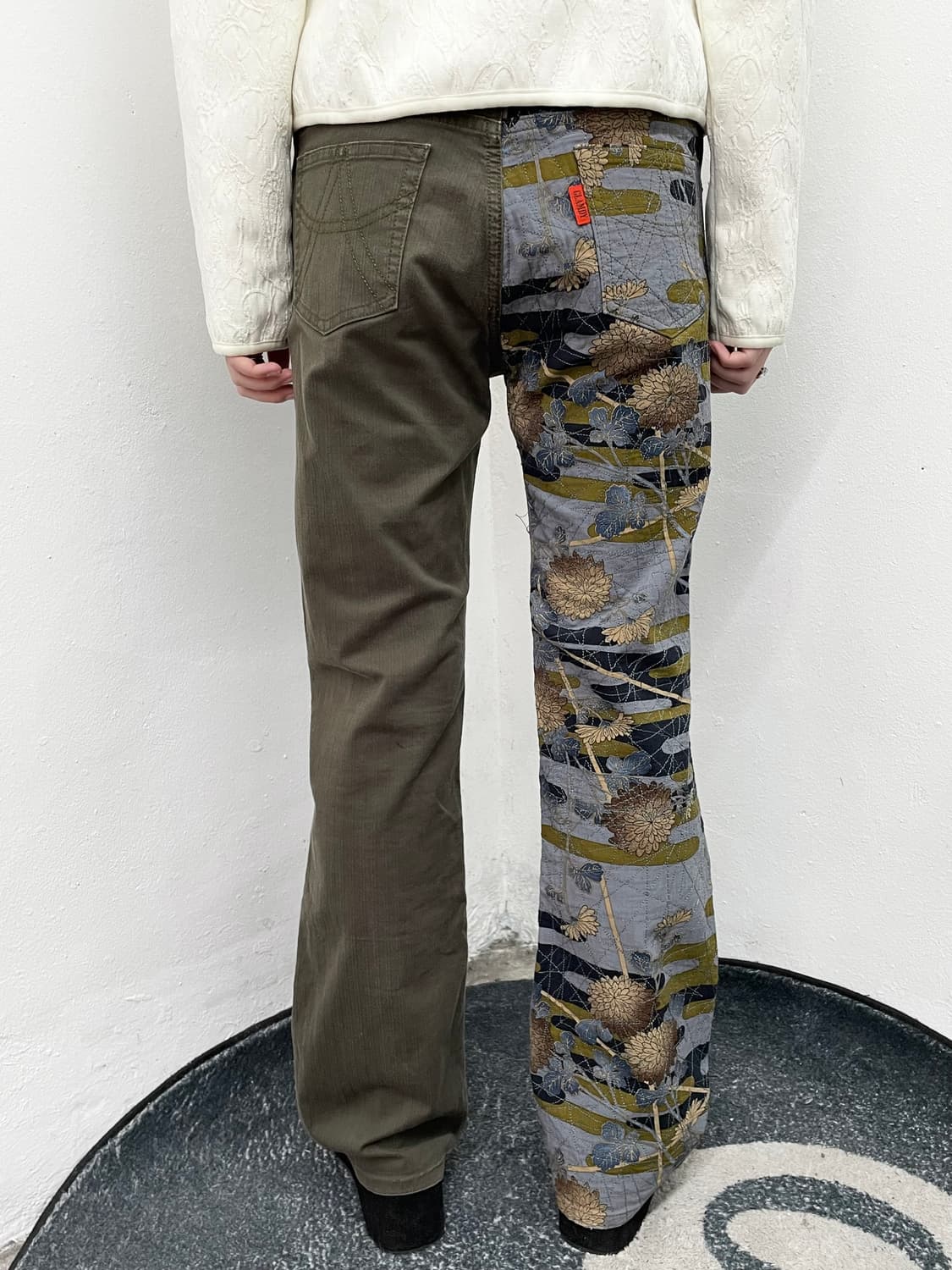 JPN 글램디 오리엔탈 자수 디테일 팬츠*레어 상품이미지3