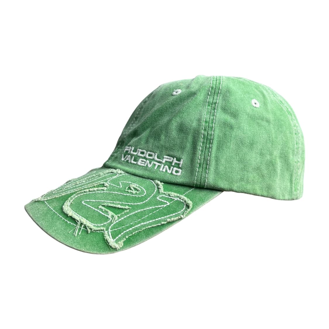 Rudolph Valentino 로고 볼캡 그린 상품이미지2